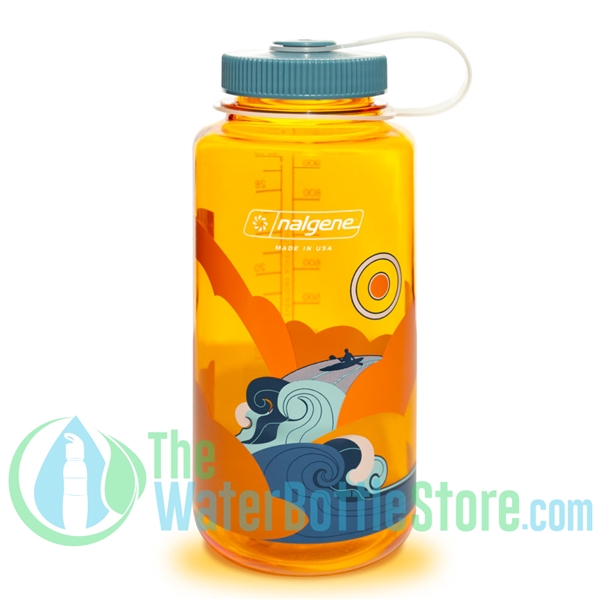 Nalgene 32 Ounce Wide Mouth Retro Water Bottle Kayaker