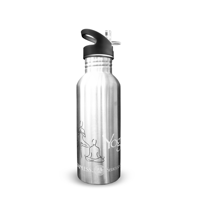 New Wave Enviro 20oz Stainless Steel Yoga Water Bottle