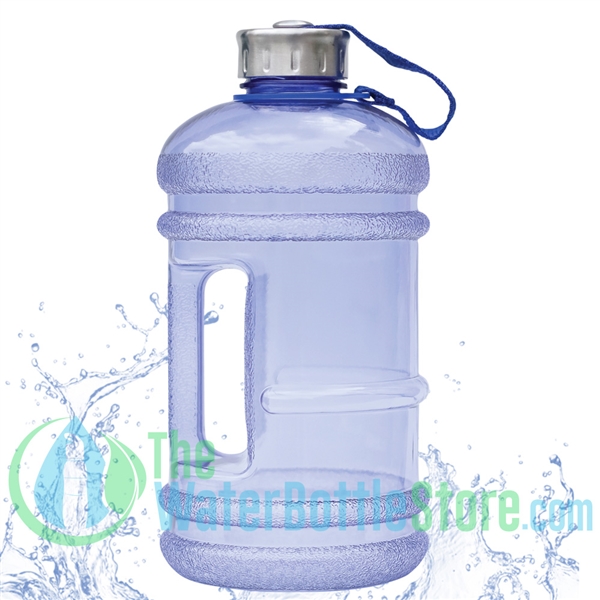 64 oz water bottle blue BPA Free water bottle by New Wave Enviro