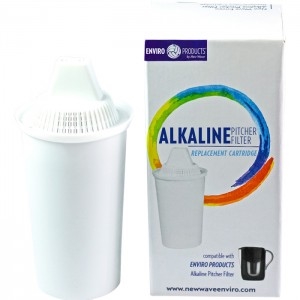 New Wave Enviro Alkaline Pitcher Filter Replacement Cartridge