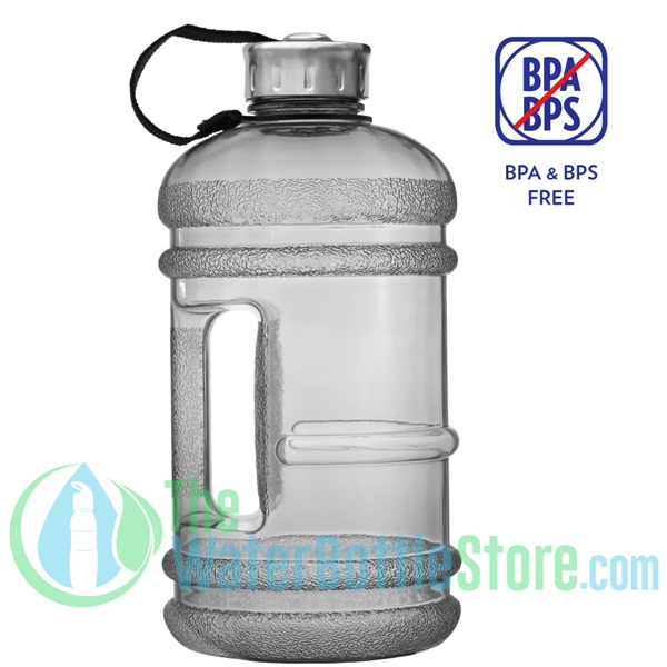 2.2L / 64oz BpA Free Charcoal Water Bottle by New Wave Enviro