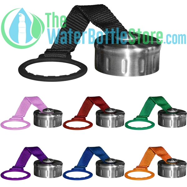 48mm Stainless Steel Replacement Cap top with Strap  Water Bottle