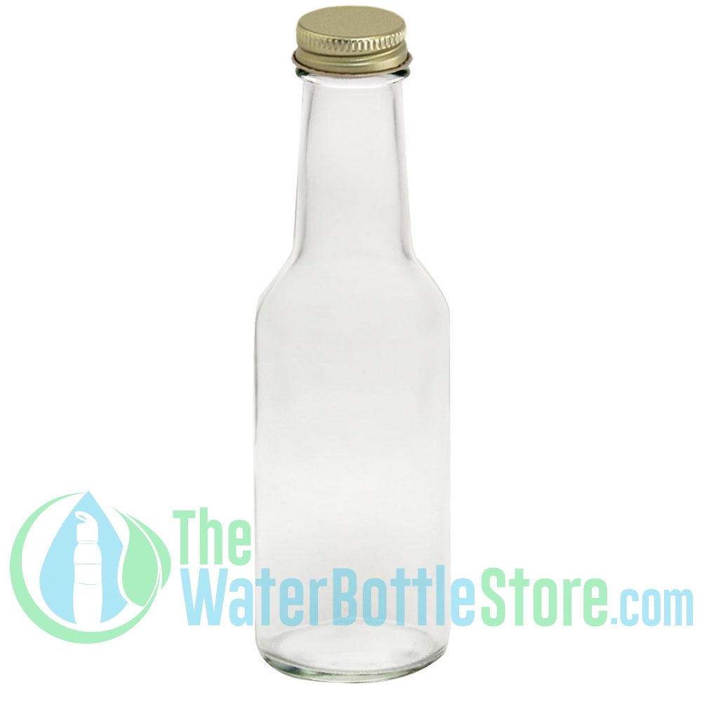 12 oz Clear Glass Woozy Bottles (Bulk), Caps NOT Included