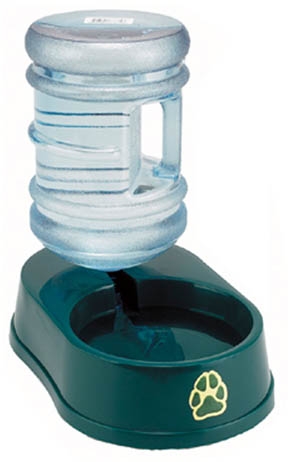 New Wave Enviro Self Filling Pet Water Bowl with 2.2L bottle