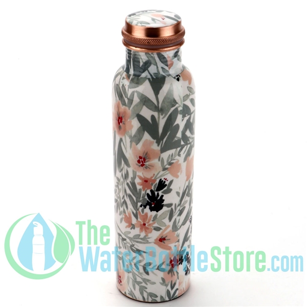 1 Liter Perilla Home Leaf BpA-free Copper Water Bottle