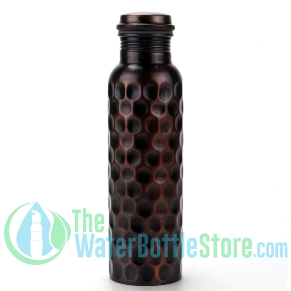 1 Liter Perilla Home Antique Diamond BpA-free Copper Water Bottle