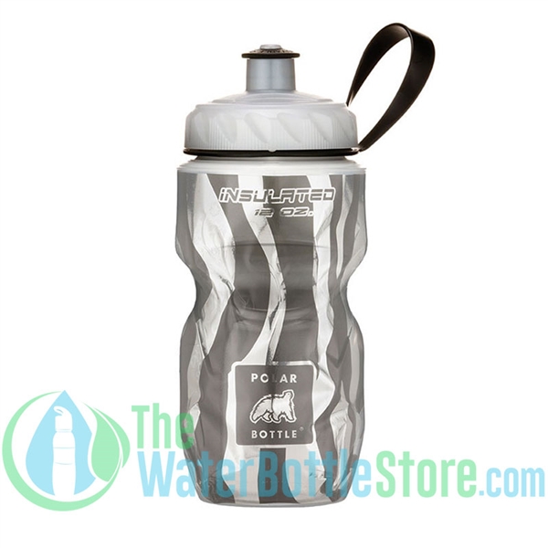Polar 12 oz zebra Insulated Water Bottle
