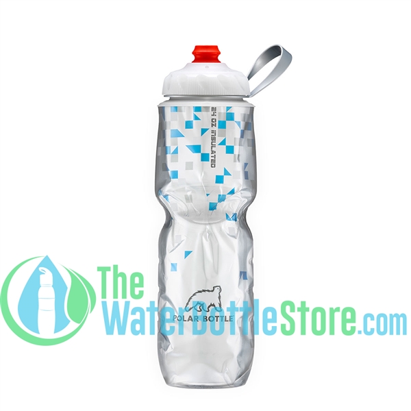 Polar 24 oz Blue ZipStream® BreakAway® Insulated Water Bottle