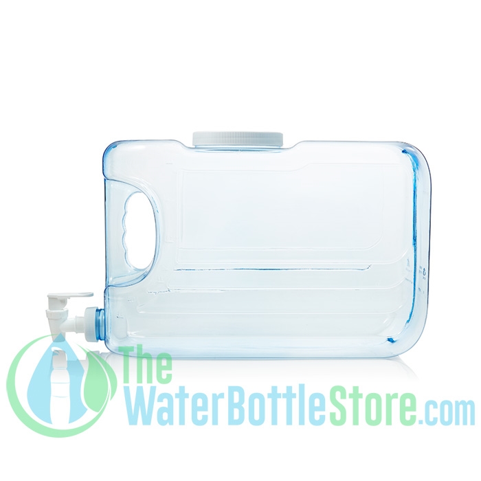 2.5 Gallon BPA-Free Slim Refrigerator Water Bottle Container |  TheWaterBottleStore.com