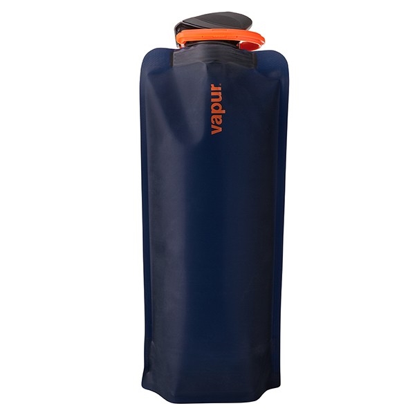 Vapur Eclipse 1 Liter (32oz) Collapsible Reusable Water Bottle - Night blue