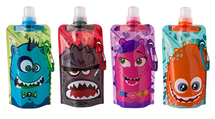 Vapur Quencher Collapsible Kids Water Bottle