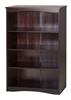 Camaflexi Essentials Wooden Bookcase 48" High - Cappuccino Finish