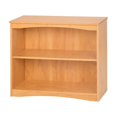 Camaflexi Essentials Wooden Bookcase 36" Wide - Natural Finish