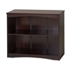 Camaflexi Essentials Wooden Bookcase 36" Wide - Cappuccino Finish