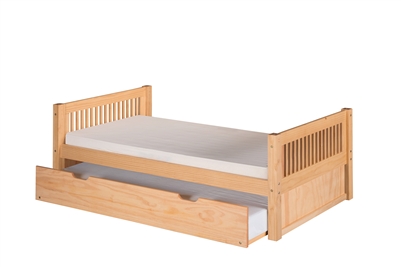 Camaflexi Platform Bed with Trundle