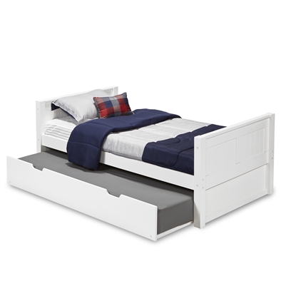 Camaflexi Platform Bed with Trundle