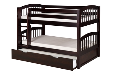 Camaflexi Low Bunk Bed with Trundle