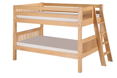 Camaflexi Low Bunk Bed Lateral Angle Ladder