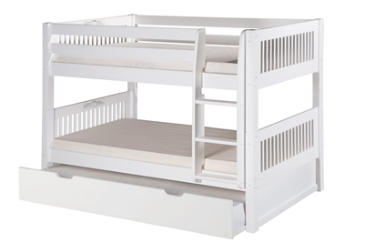 Camaflexi Low Bunk Bed with Trundle