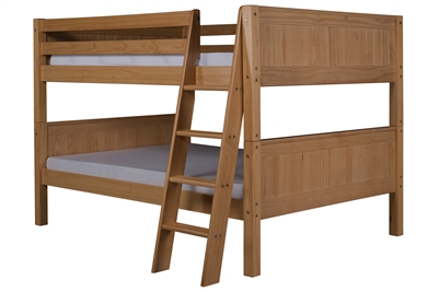 Camaflexi Full over Full Low Bunk Bed Angle Ladder
