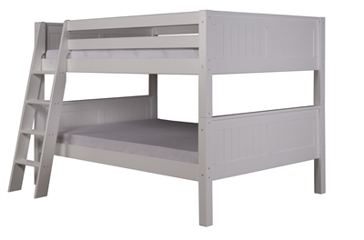 Camaflexi Full over Full Low Bunk Bed Angle Ladder