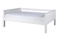 Camaflexi Twin Size Day Bed - Panel Headboard - White Finish