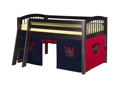 Camaflexi Low Loft Playhouse Bed