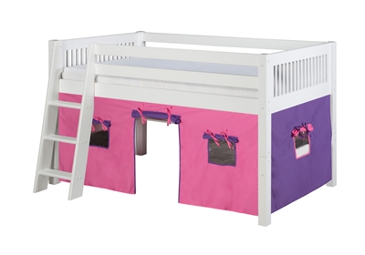 Camaflexi Low Loft Playhouse Bed