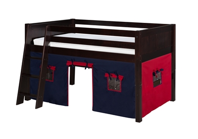 Camaflexi Low Loft Playhouse Bed