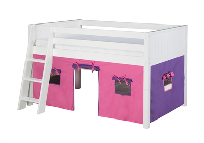 Camaflexi Low Loft Playhouse Bed