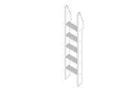Camaflexi Angle Ladder for Twin/Full Bunk Bed