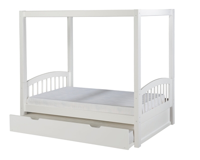 Camaflexi Canopy Bed with Trundle