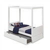 Camaflexi Canopy Bed with Trundle