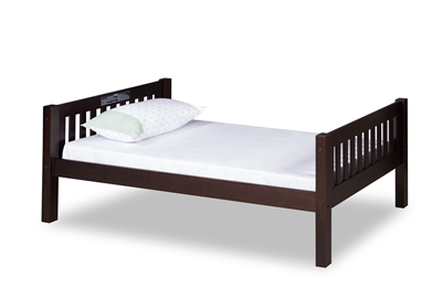 Expanditure Twin Bed - Mission Headboard - Cappuccino