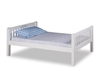 Expanditure Twin Bed - Mission Headboard - White