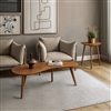 Mid Century Modern Coffee Table - Castahno Finish
