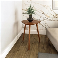 Mid Century Modern End Table - Castahno Finish