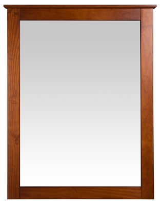 Camaflexi Shaker Style Mirror for 6 Drawer Dresser - Cherry Finish