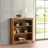 Shaker Style Bookcase - 36"H - Cherry Finish