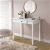 Shaker Vanity Table with One Drawer - White Finish