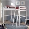 Tribeca Twin High Loft Bed White