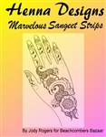Learn to henna mehndi party designs in sangeet strip style