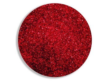 Metallic red super fine cosmetic grade body glitter for henna paste.