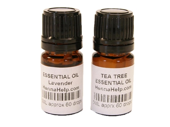 Tea tree oil and lavender oil are the best quality mehndi oils to add to your henna paste to deepen and darken henna stains. High levels of monoterpene alcohols, terps, combine with divine scent to create a beautiful dark staining henna paste.