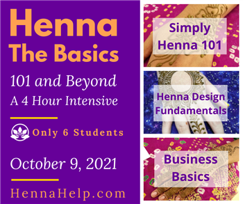 Learn to Henna Workshop Henna U Orlando