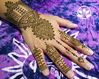 Learn how the basic anatomy of henna designs so you can create your own mehndi.