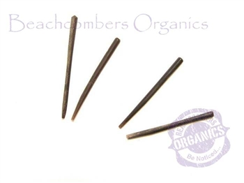 Extra pins that fit all Beachcombers organic earrings, for wood, bone and horn earrings.
