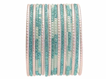 Lovely Light Sky Blue Bangles