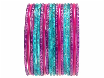 Classic Indian Bangles in Brilliant Colors