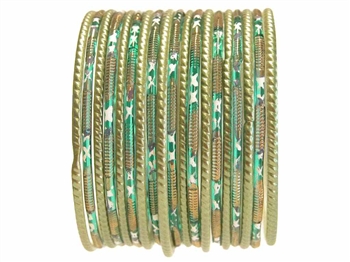 Classic Green Indian Bangles